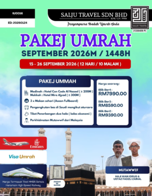 Salju Umrah September 2026